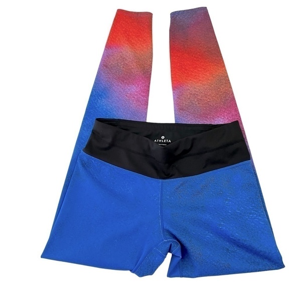 ATHLETA Speed Sonar leggings Multicolor ombré - Picture 4 of 11